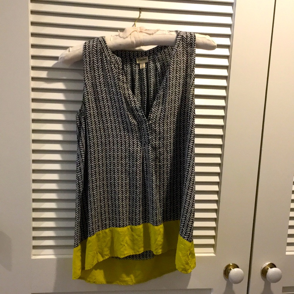 Hatley silk sleeveless shirt